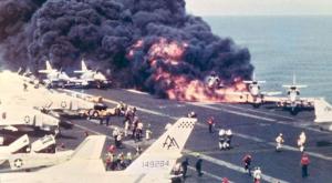 Пожар на «Форрестоле» или реальная живучесть авианосцев США